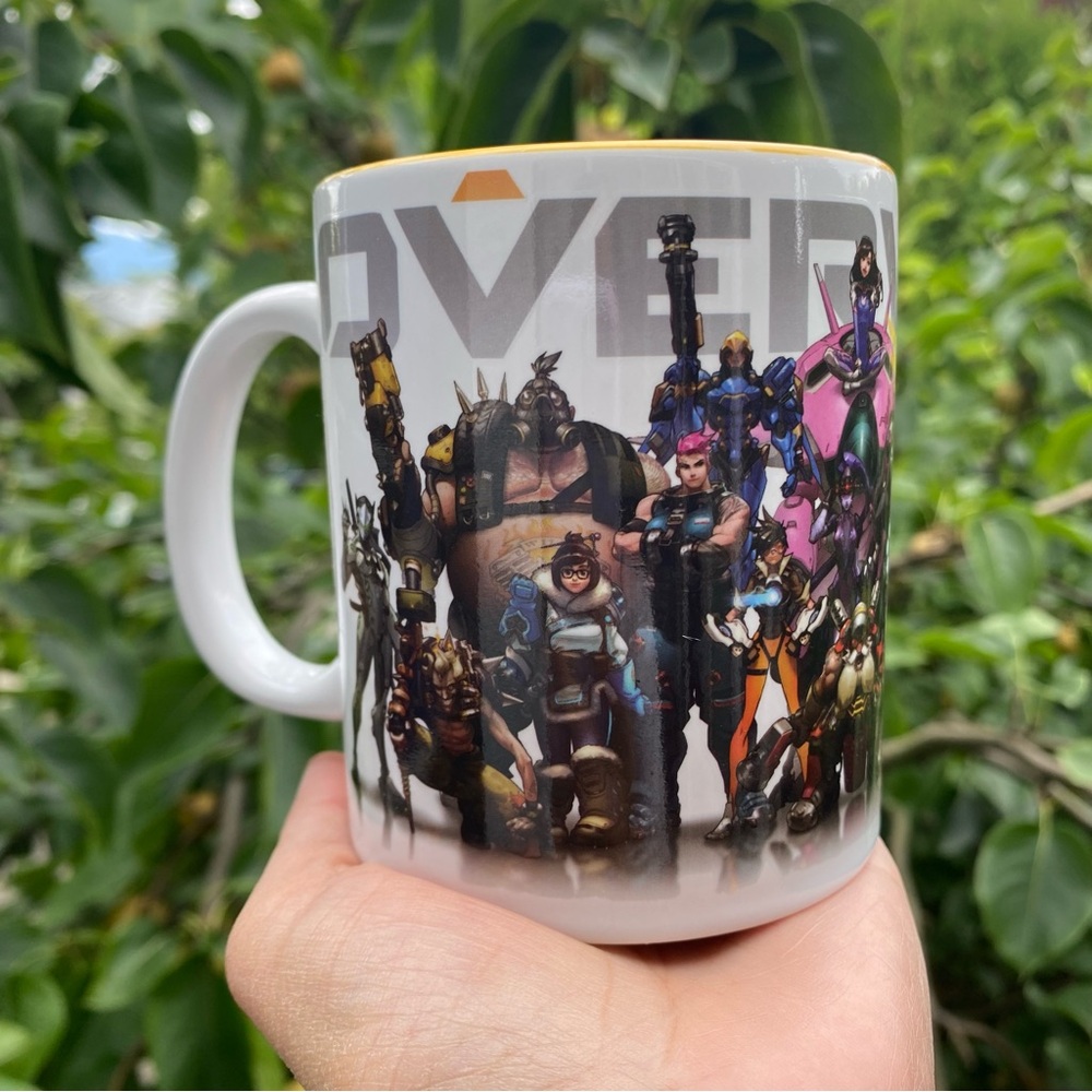 Overwatch Characters And Logo Mug Collector''s Edition